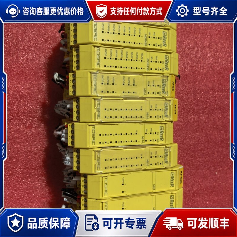 议价ReeR利瑞奥MOSAIC系列安全模块，型号MR4、M1S、可维修图片