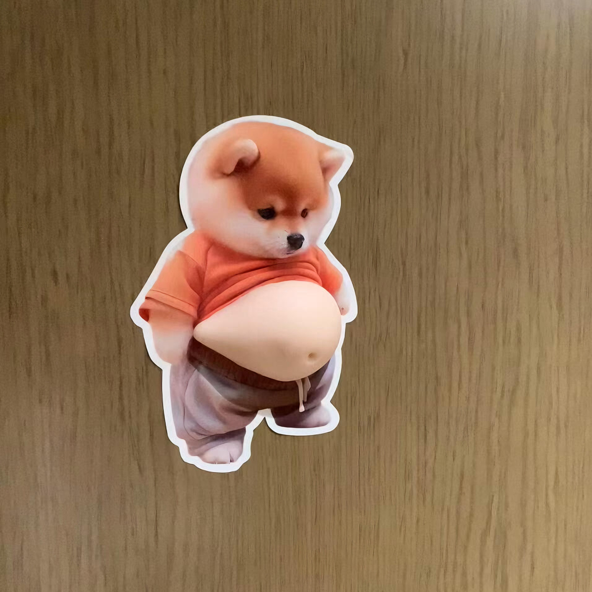 柴犬防撞贴硅胶门把手门后防撞门挡免打孔新款卡通可爱柴狗阻门器,收纳整理,桌脚垫,淘宝优惠券,粉丝福利购,淘宝优惠卷