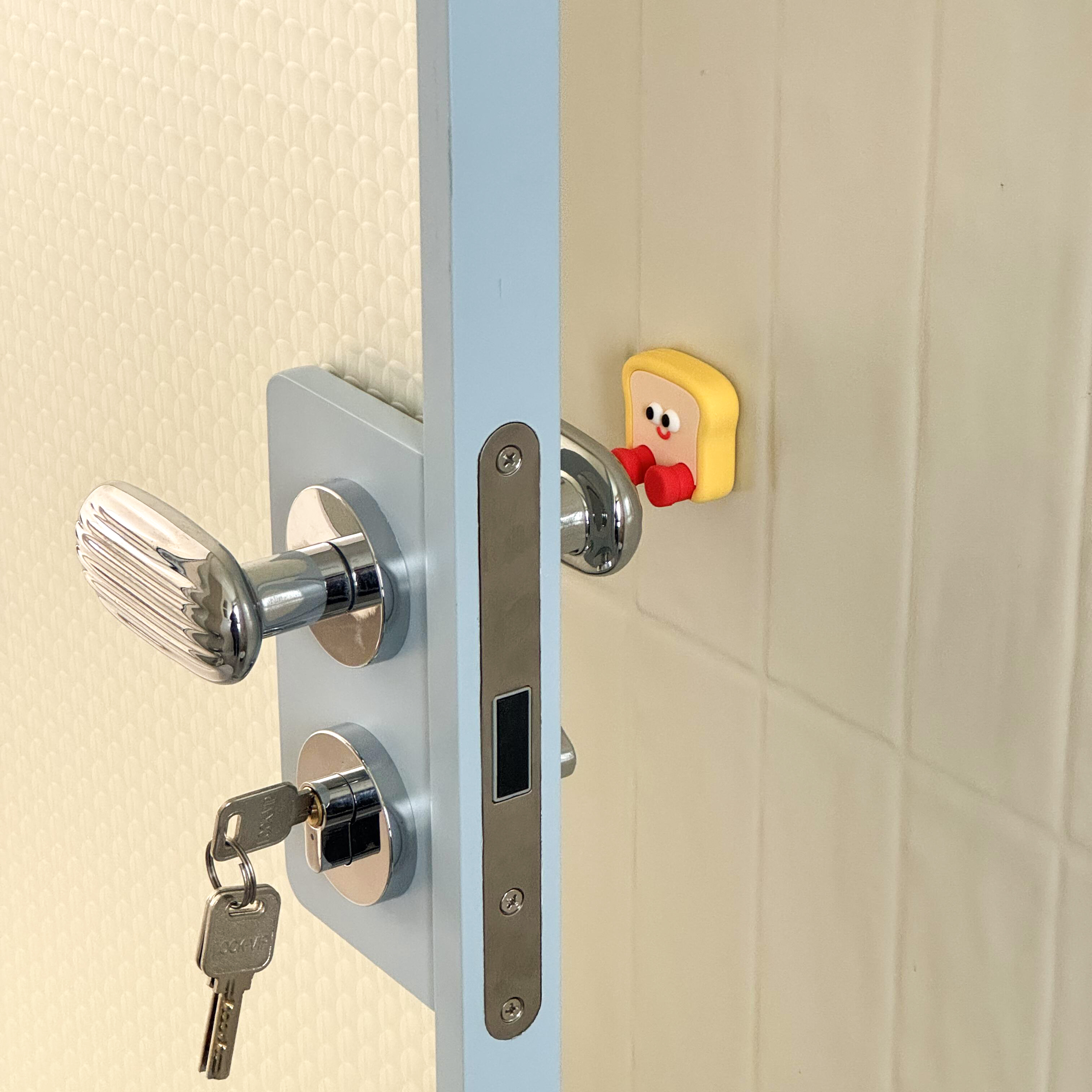 【新家的100个快递】门把手防撞