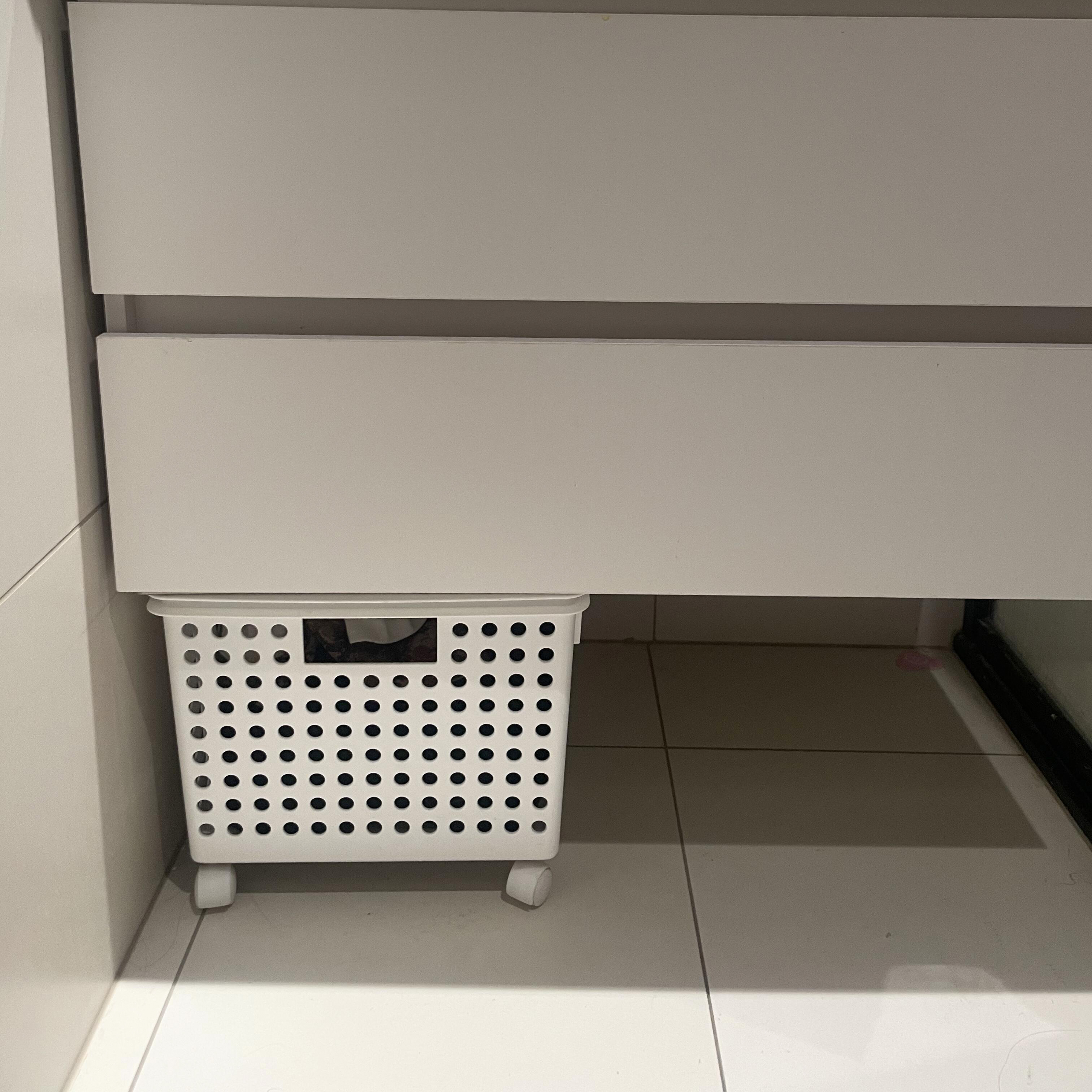 【新家的100个快递】柜下脏衣篮