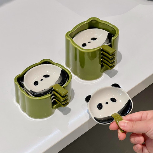 【新家的100个快递】熊猫蘸料碟