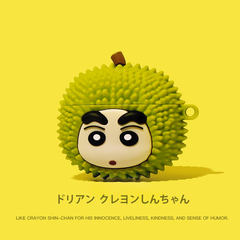 适用airpods4保护壳苹果耳机壳保护套四4代2024新款pro二第三代3蓝牙ipods榴莲小新airpods3盒airpodspro2套