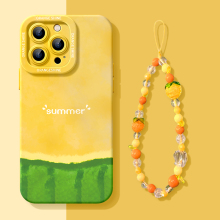 适用苹果16手机壳15女款13pro保护套12mini全包iphone11promax硅14胶xs防摔xr夏天7plus磨砂8西瓜皮质16e软壳
