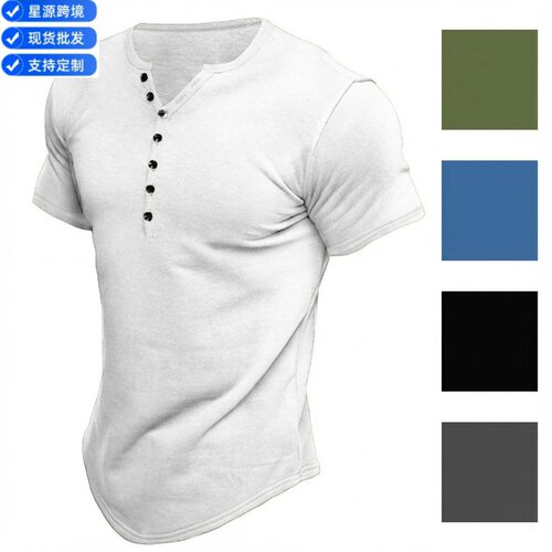 summer t shirt tshirt shirts tees cool tops新款 欧美男士亨利