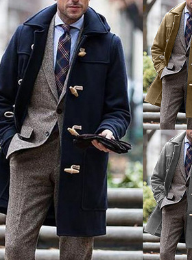 fashion men clothes male vintage streetwear2025新款中年