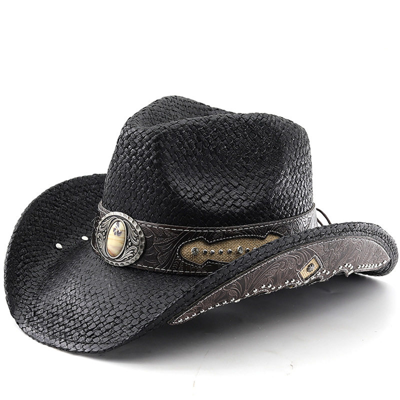men and womens hat western cowboy jazz sun hat 西部牛仔帽
