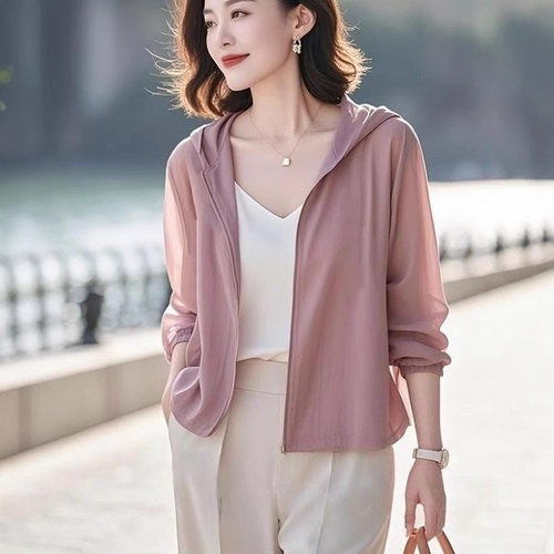 outdoor jacket sun protection coat skin windbreaker大码宽松