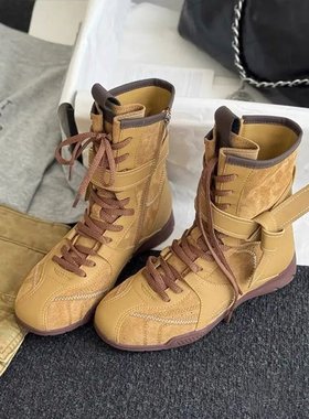 Western Cowboy Boots for Women马丁靴休闲运动德训短靴子女2025