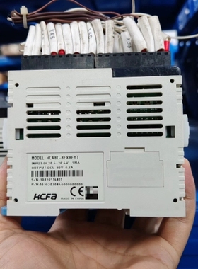 议价禾川PLC扩展模块 HCA8C-8EX8EYT，拆机件，成色
