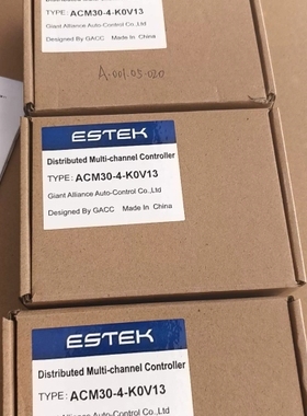 议价ACM30-4-K0V13 ESTEK智能温控模块，全新带