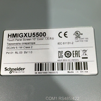 议价原装正品施耐德HMIGXU5500 10寸彩色触摸屏