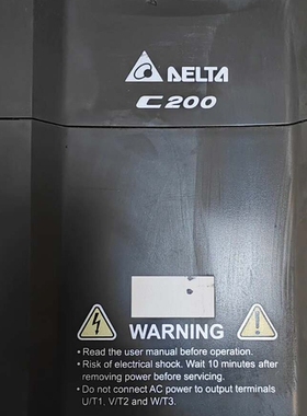 议价台达C200变频器 VFD075CB43B-20