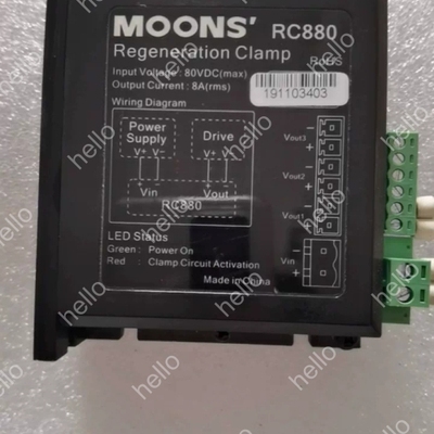 议价鸣志MOONS RC880驱动器，80VDC输入，8A输出，