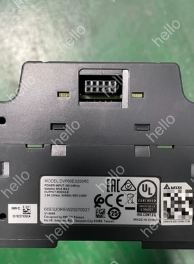 议价台达PLC DVP60ES200RE 成色如图，功能包好，原