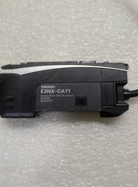 议价欧姆龙E3NX-CA11白色激光颜色传感器，实物图，线长0.