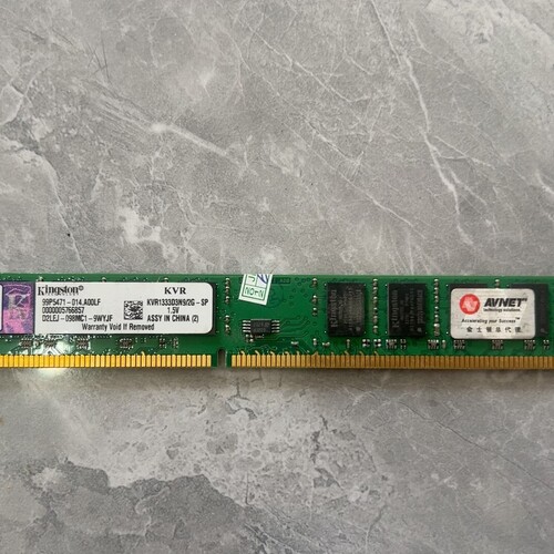 议价金士顿DDR3 2g内存条，型号KVR1333D3N9/2G