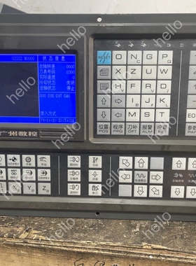 议价广数机床系统 GSK980TB1，通电只显示这一个界面，其它