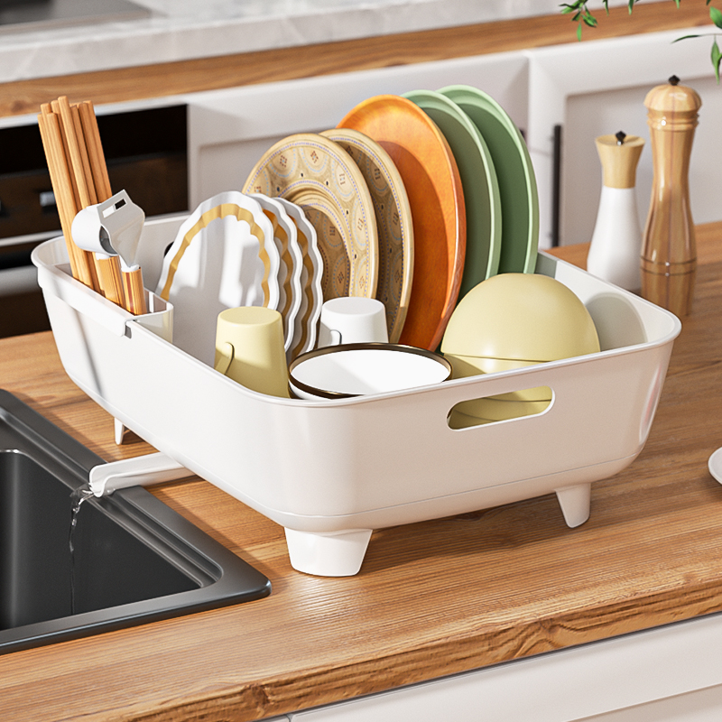 厨房置物架碗碟收纳架沥水篮