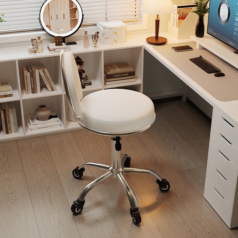 美容凳子轮滑凳美容院专用升降椅大工凳吧台椅美睫美甲师专用转椅