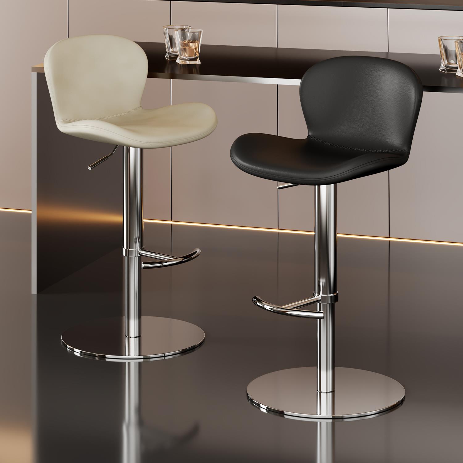 中古风吧台椅酒吧椅高凳子商用椅