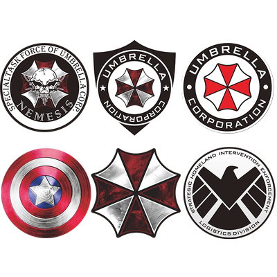 生化危机保护伞汽车装饰贴