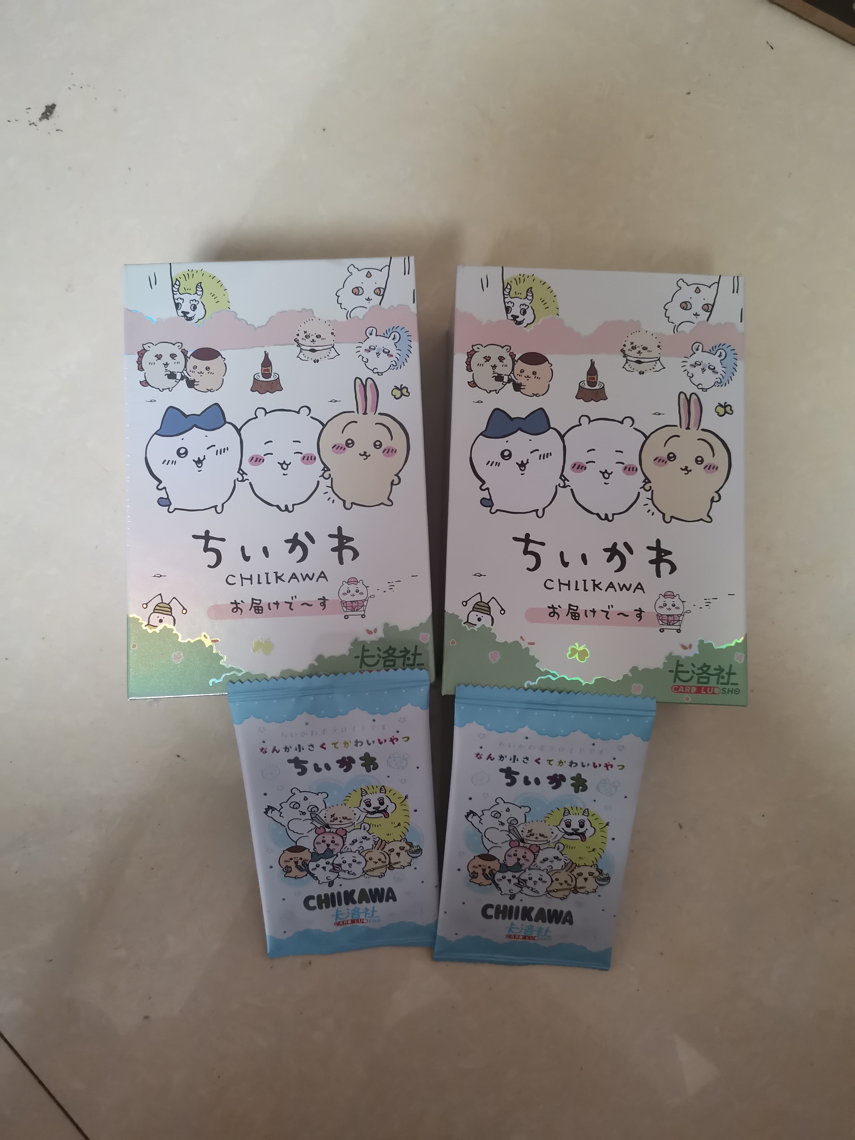 卡洛社吉伊卡哇卡片第一弹