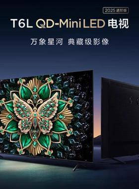 TCL 98T6L 98英寸 QD-Mini LED 万象分区 超薄电视机