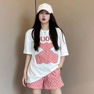 2025夏季时尚休闲运动服两件套女
