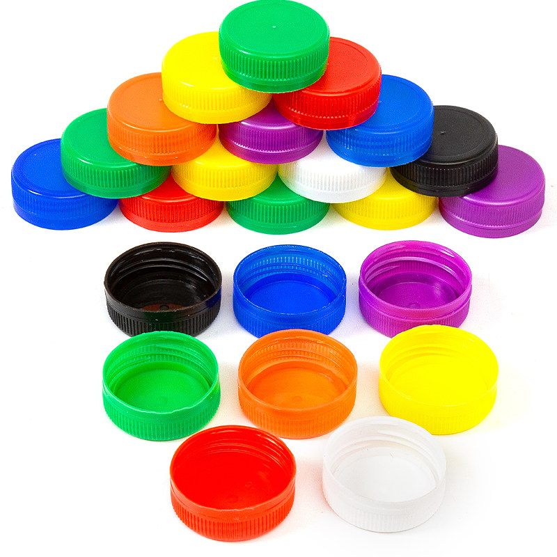 塑料彩色瓶盖diy手工材料 矿泉水饮料瓶盖幼儿园儿童制作小口盖子