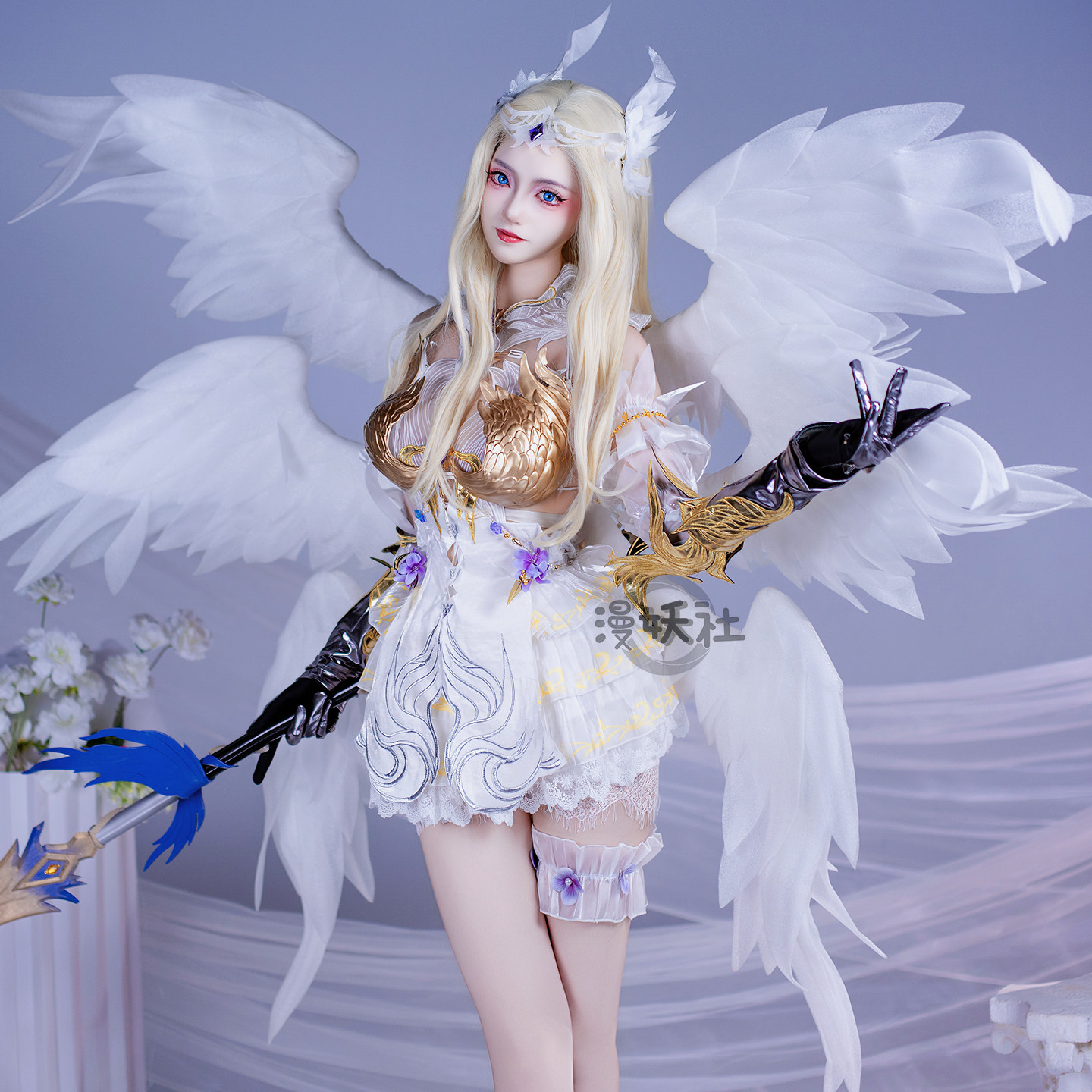 漫妖社现货 永劫无间席拉cos 重工版 逐光者席拉cosplay服装道具