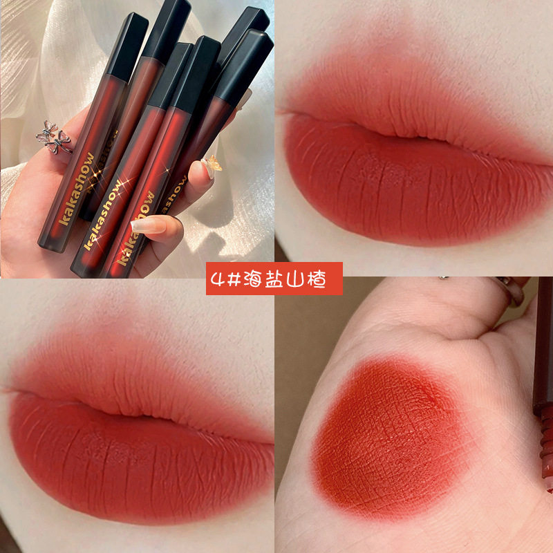 李佳琪推荐唇釉小众品牌防水不沾杯空气丝绒哑光口红学生显白唇泥