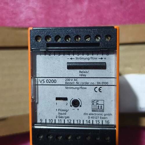 可维修IFM SR0100易福门VS0200/23VDC流量传感器议价