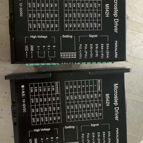 可维修M542H 步进电机驱动器 实物图片议价