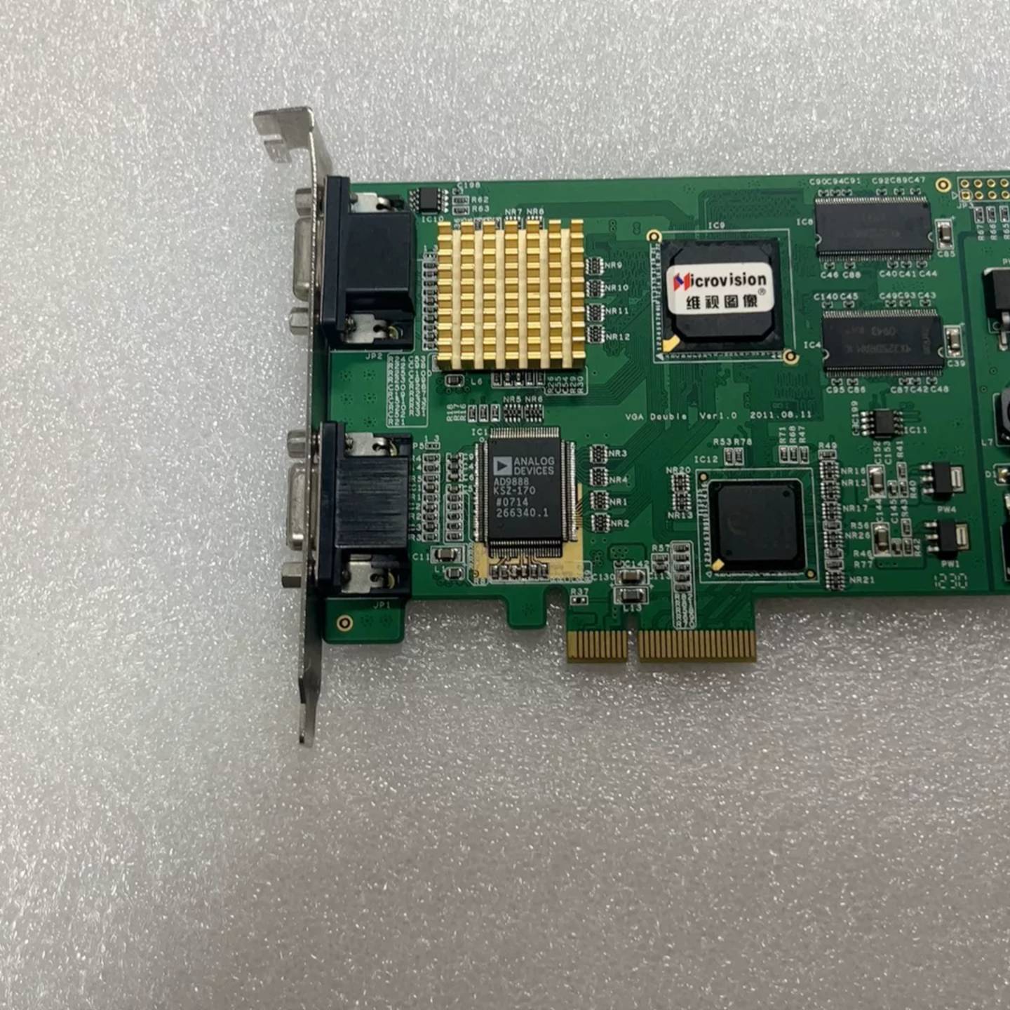 可维修维视VGA MV-VGA420E 图像采集卡,VGA Dou议价