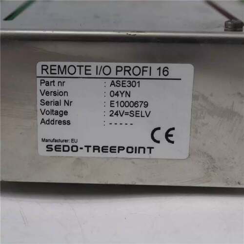 可维修SedoTreepoint REMOTE I/O PROF议价
