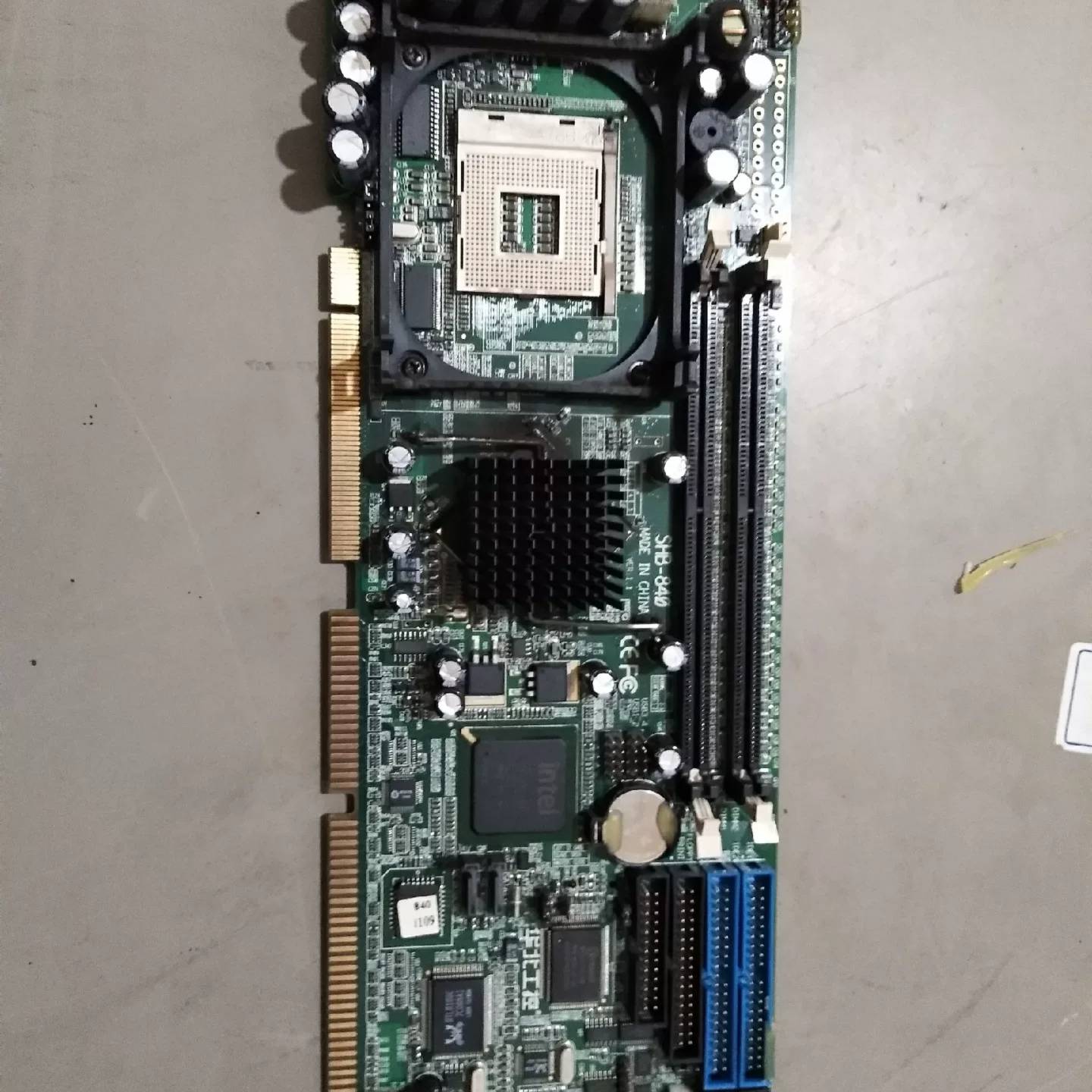 可维修华北865工业工控机主板 SHB-840议价