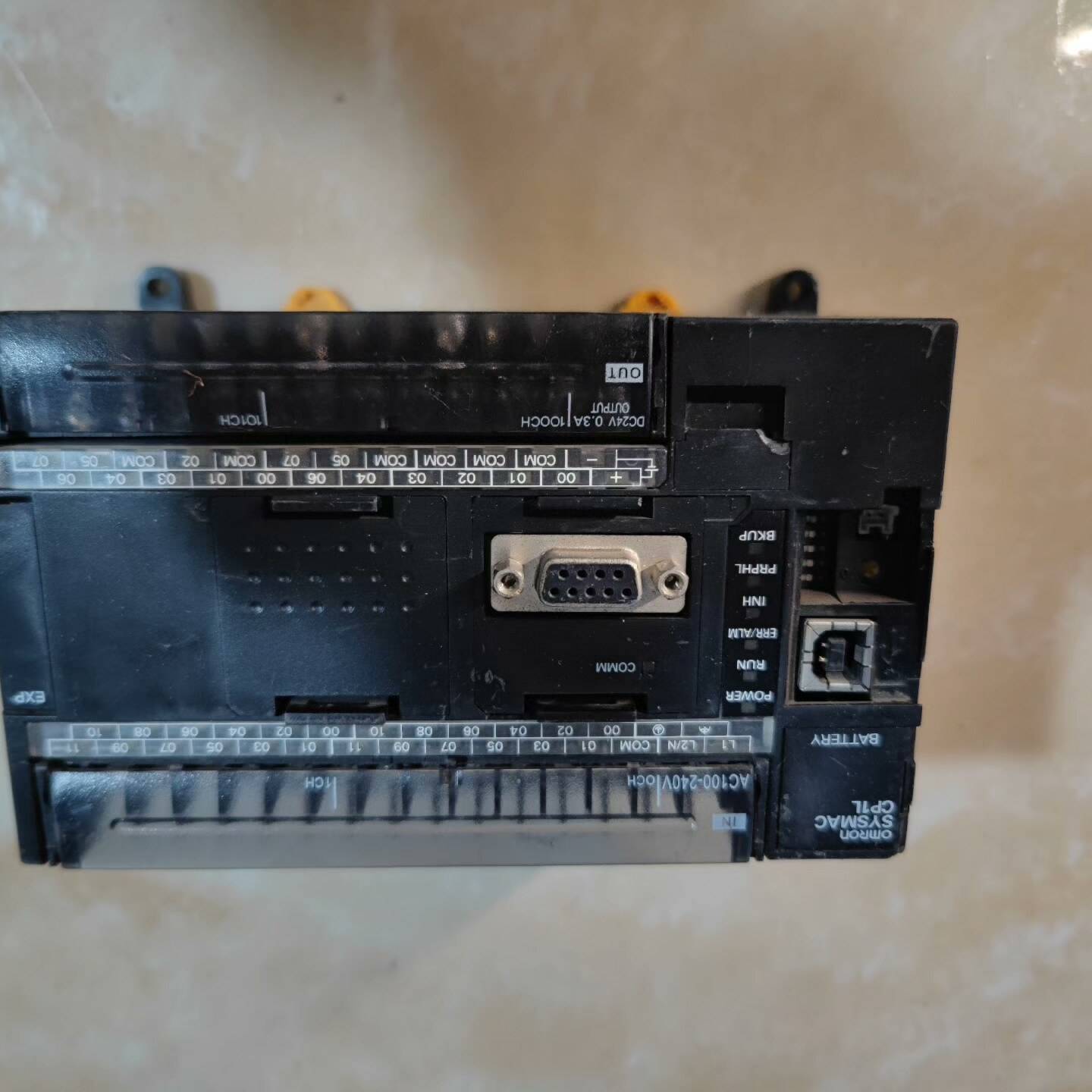 可维修欧姆龙CP1L-M40DR-A ，剪线，实物图，，功能包议价