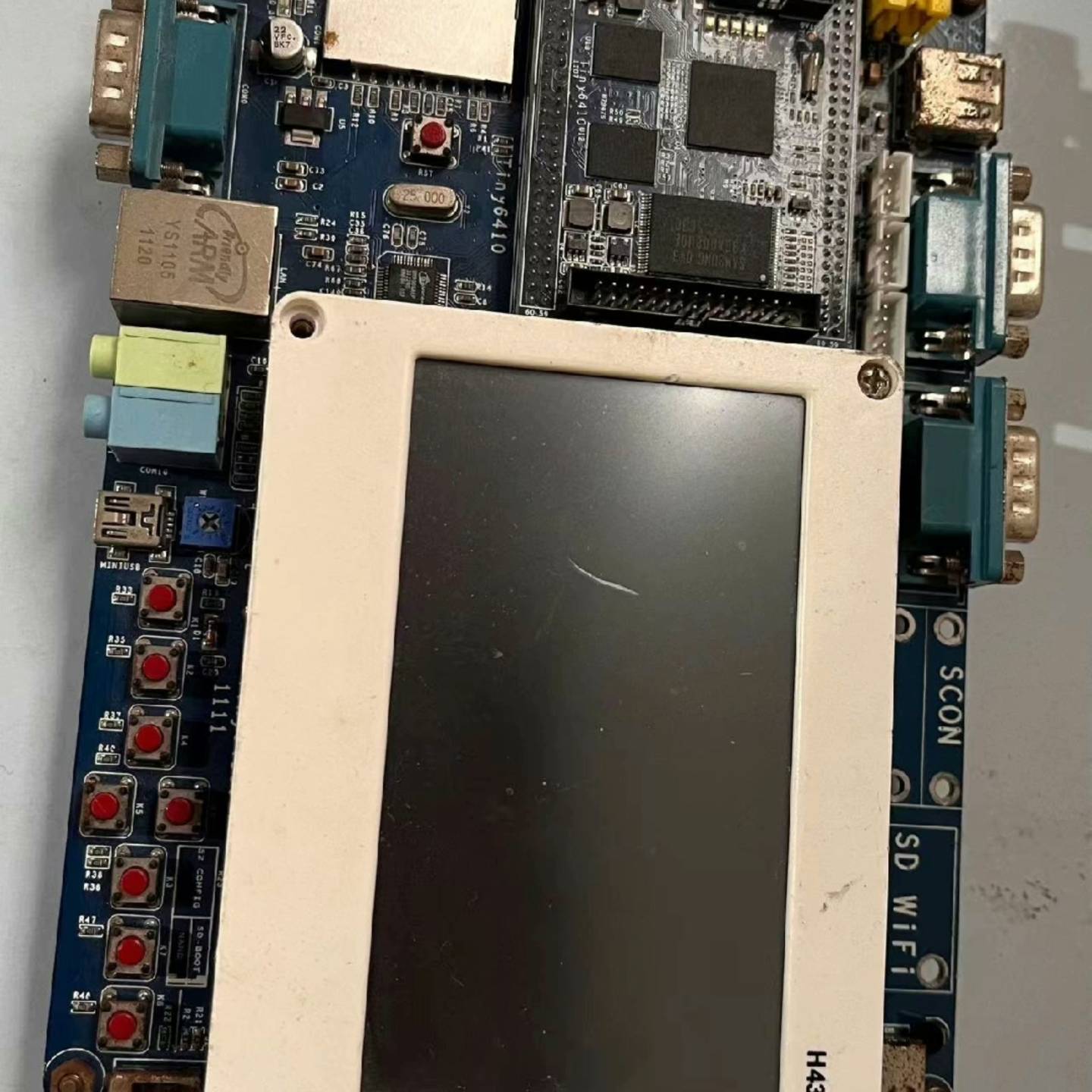可维修友善之臂 tiny6410核心板带底板触控屏 图二议价