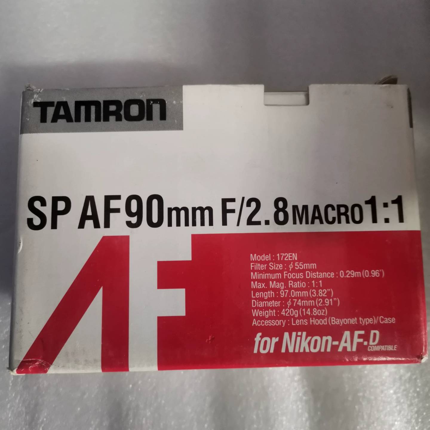 可维修TAMRON 腾龙 SP AF 90mm F/2.8 M议价
