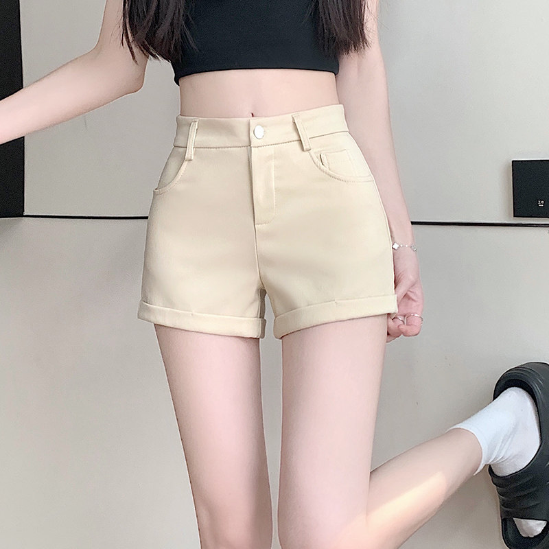 实拍韩版休闲阔腿女士女新款打底黑色百搭a字百搭纯欲辣妹风裤