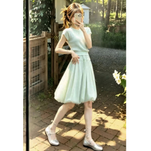 度假巨好看韩系穿搭一整套连衣裙子女夏季2026新款独特绝美套装