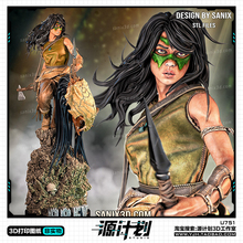 科幻影视异形中的女猎手手办 3D打印模型图纸白模定制STL文件