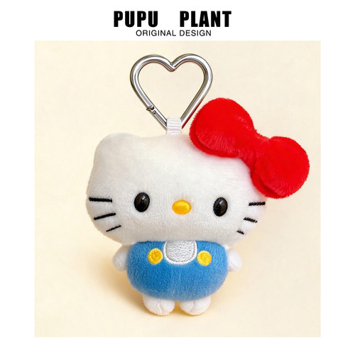 日本经典Kitty包包挂件豆豆眼
