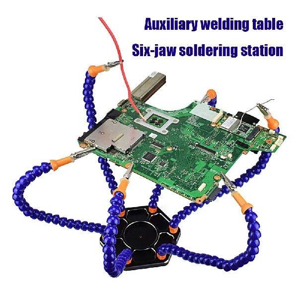 Soldering Third Hand Tool Auxiliary Welding Station 6