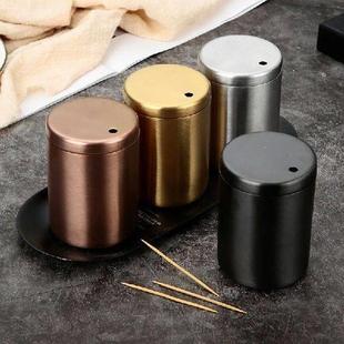 Creative Stainless Holder Toothpick Home Steel