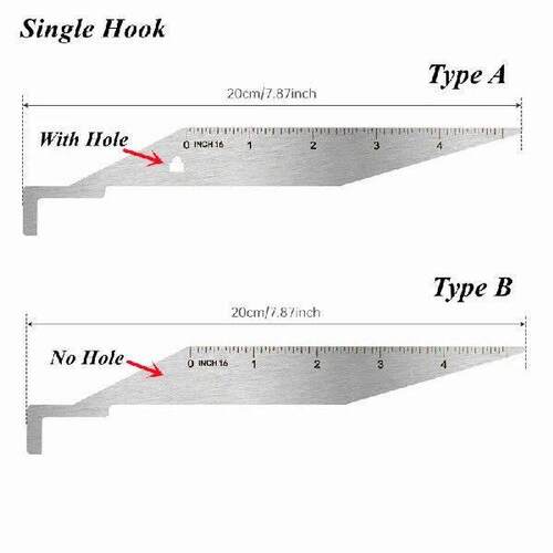 Single / Double Hook Stainless Steel Multipurpose Leverage