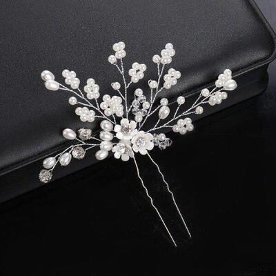 U Shaped Hair Sticks Hair Forks Flower Hair Accessory