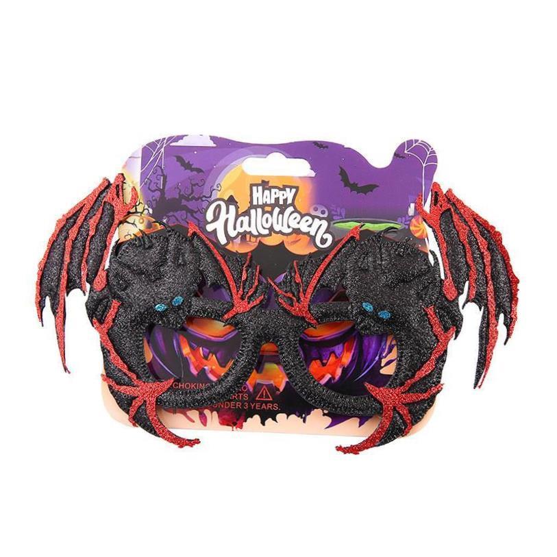 Halloween party prop glasses Ghost pumpkin spider cat 万圣节