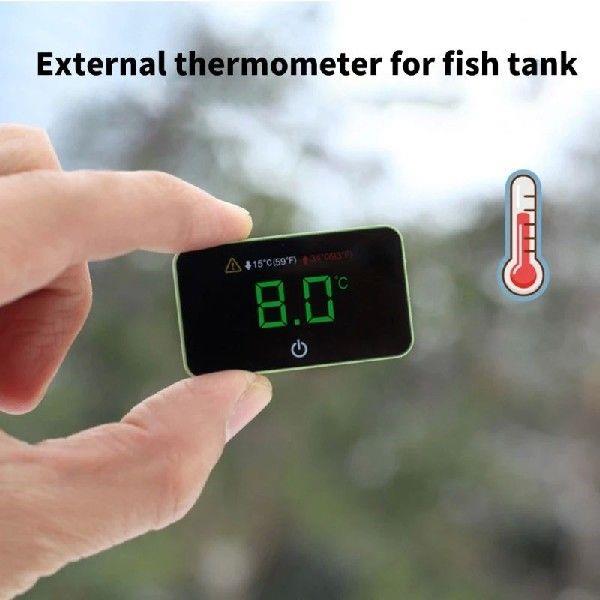 Aquarium LED Thermometers Cordless on Aquarium Digital