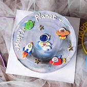 Pcs Toppers Astronaut Decoration Cake Supply Decorate